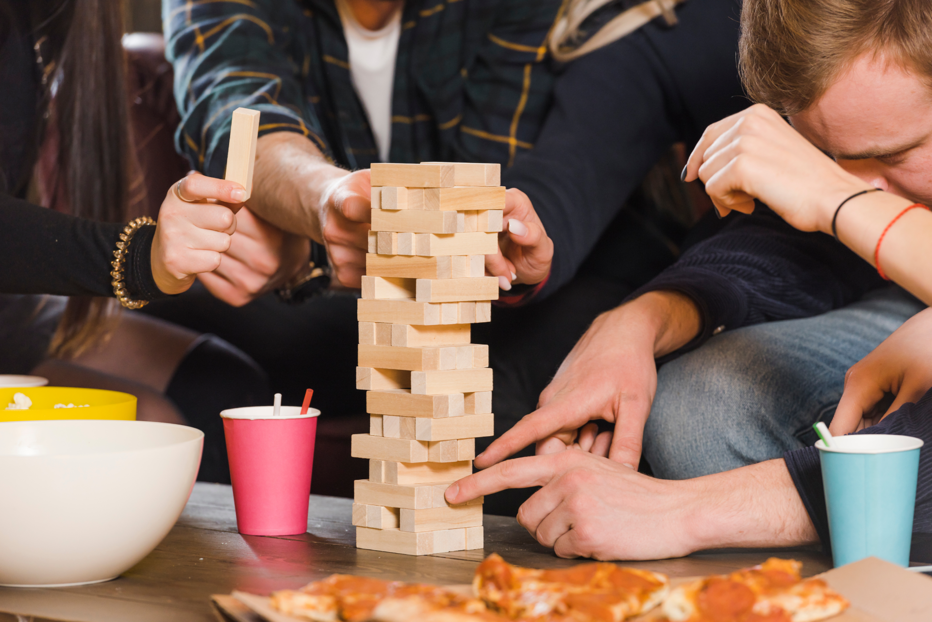 Jeux géants : Puissance 4, Jenga et Échecs